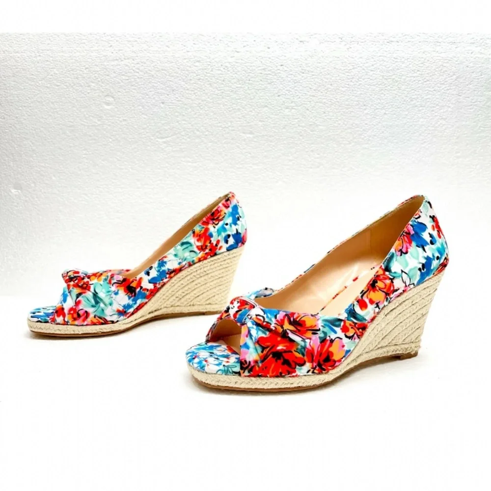 Katie‎ and Kelly floral espadrilles. NWOT